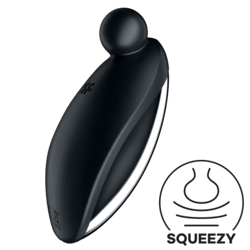 Satisfyer Spot On 2 Vibratore Clitorideo Lay-On Premium Nero