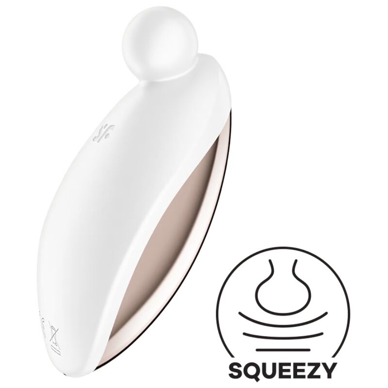 Satisfyer Spot On 2 Vibratore Clitorideo Premium Bianco