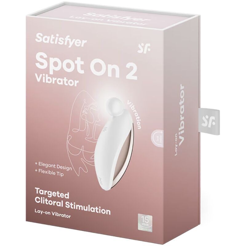 Satisfyer Spot On 2 Vibratore Clitorideo Premium Bianco - immagine 5
