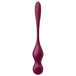 SATISFYER - LOVE BIRDS VARY SFERE VIBRANTI APP GRATUITA WINE ROSSO