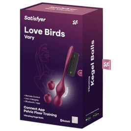 Satisfyer - Love Birds Vary Palline Vibranti App Gratuita Vino Rosso
