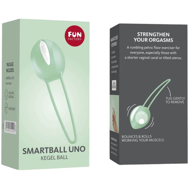 Fun Factory - Smartball Uno Palla Pelvica Bianca / Verde Pistacchio