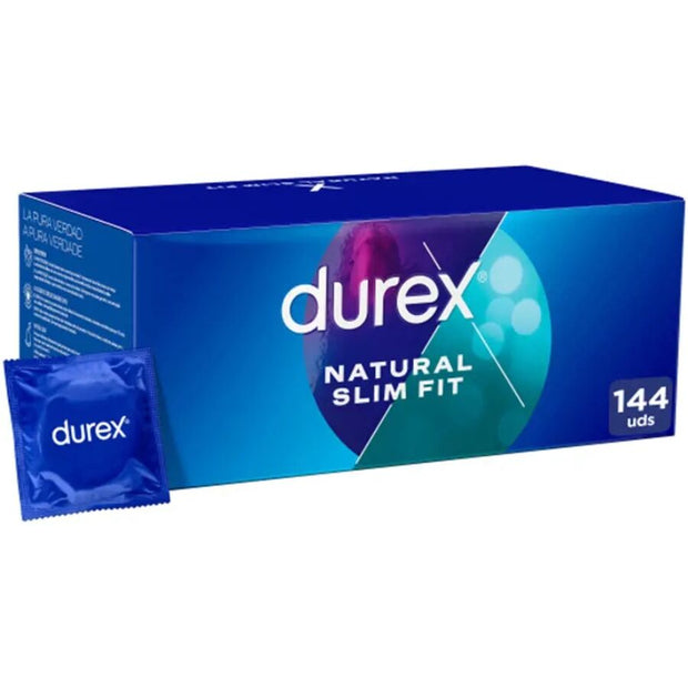 Durex - Natural Slim Fit Basic 144 Unità
