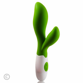 Intense Vibratore Owen Green in Silicone Body-Safe Punto G