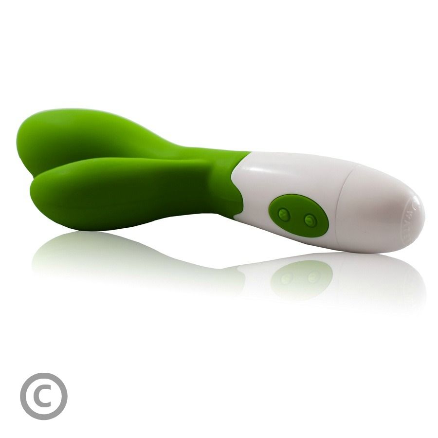 Intense Vibratore Owen Green in Silicone Body-Safe Punto G - immagine 3