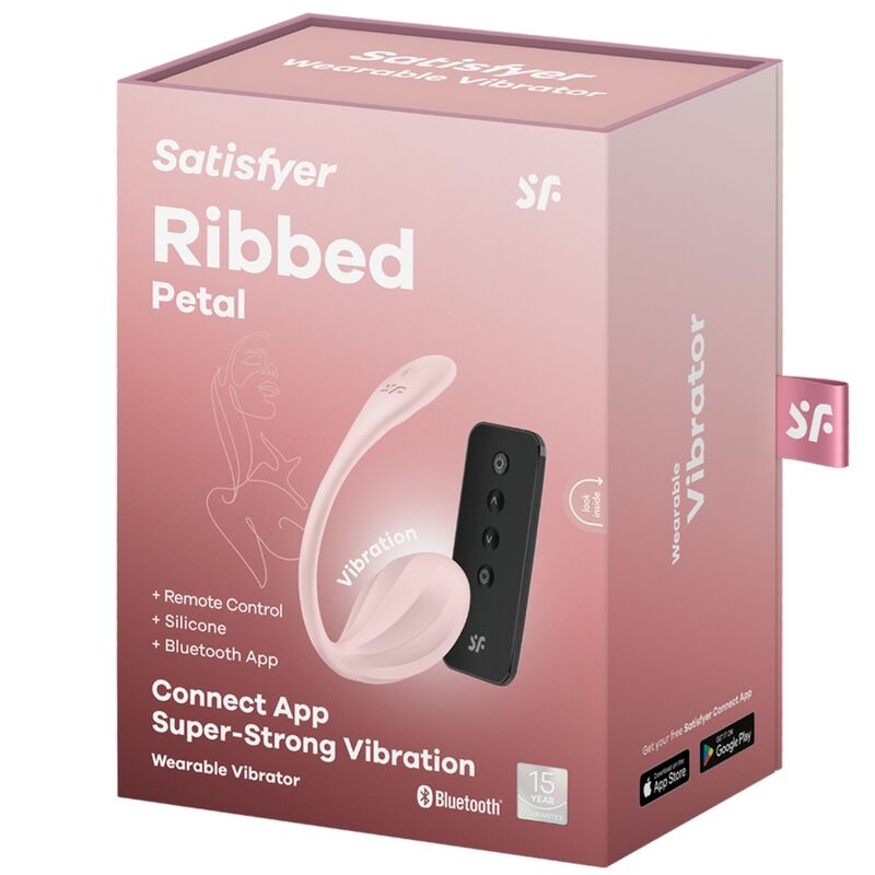 Satisfyer Ribbed Petal Stimolatore G con App e Telecomando - immagine 7