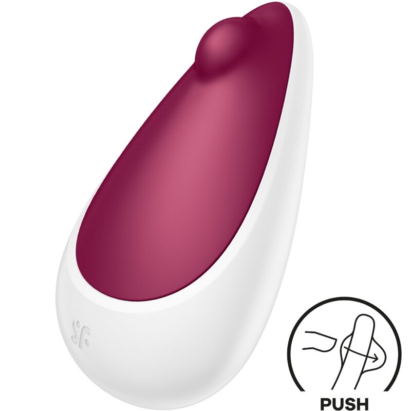 Satisfyer Spot On 3 Stimolatore Clitorideo Berry in Silicone - immagine 2