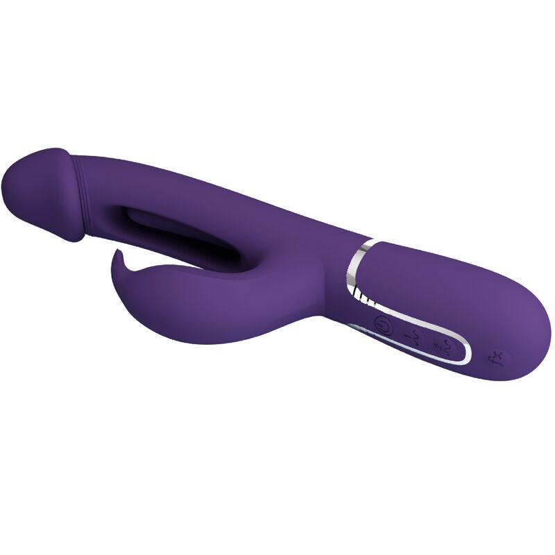 Intense Kampas Vibratore Rabbit 3 in 1 con Funzione Lingua - immagine 4