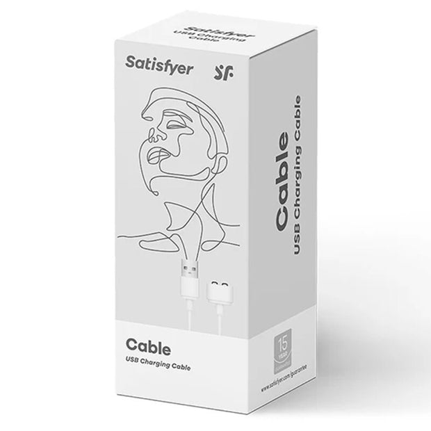 Satisfyer - Cavo Di Caricabatterie Bianco