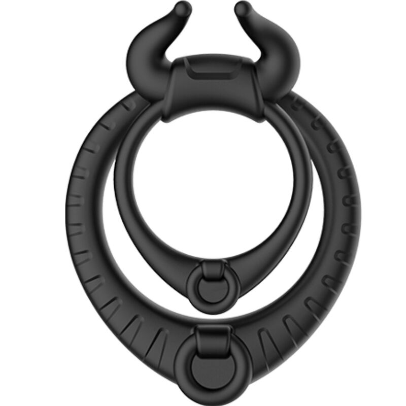 Armony - Anello Bull'S Pasion Nero