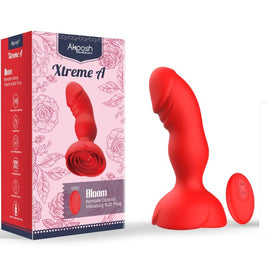 Armony - Extreme A Bloom Rose Vibratore E Dilatatore Anale Con Telecomando Rosso