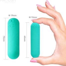 Armony - Splash Haha Vibratore Bullet Silicone 10 Vibrazioni 75 X 19 Cm Verde