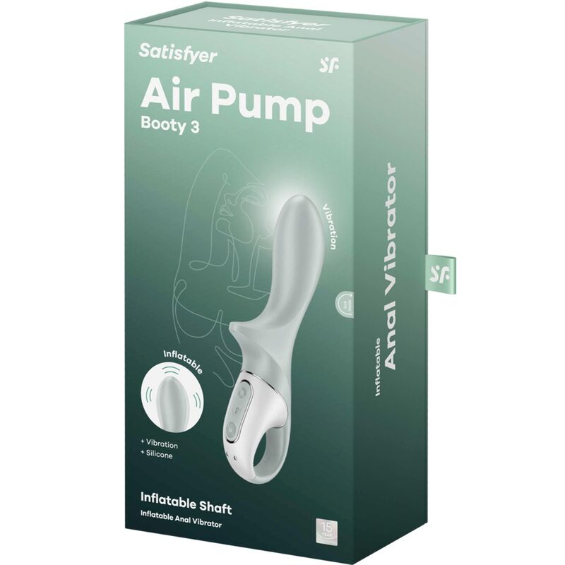 Satisfyer Air Pump Booty 3 Vibratore Gonfiabile Premium - immagine 6