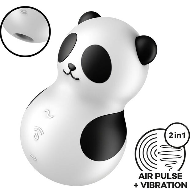 Satisfyer Pocket Panda Stimolatore Dual Action in Silicone