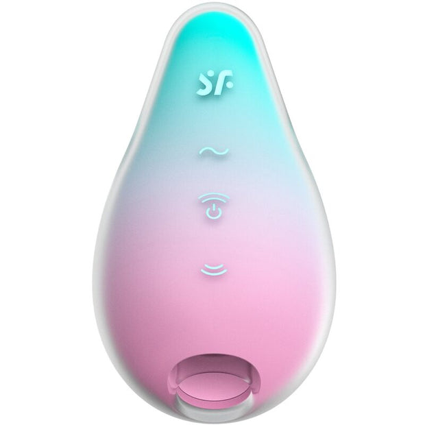 Satisfyer - Stimolatore E Vibratore Mermaid Vibes Menta E Rosa