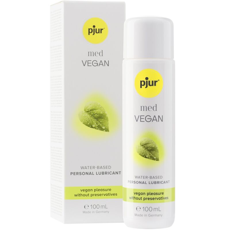 pjur MED Vegan Glide Lubrificante Base Acqua Bio 100ml