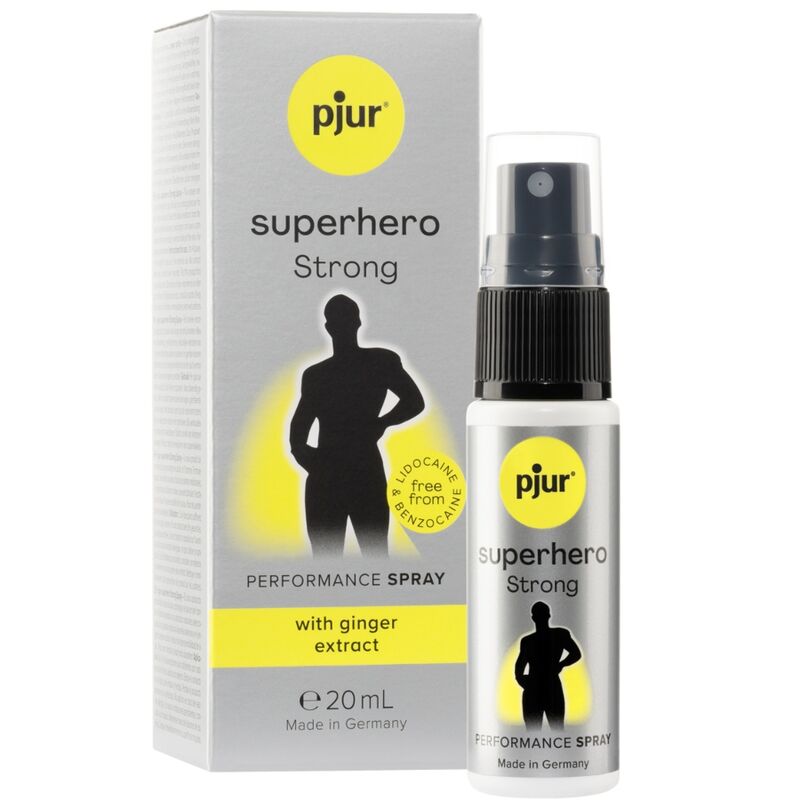 pjur Superhero Strong Spray Ritardante 20ml Premium
