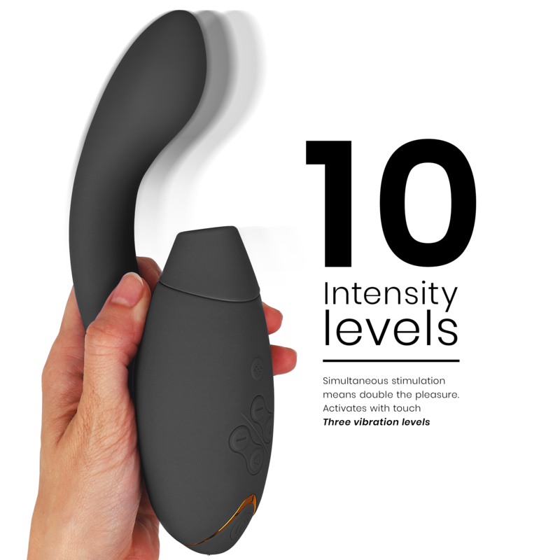 Womanizer DUO 2 Stimolatore Premium Nero con Doppia Tecnologia - immagine 4