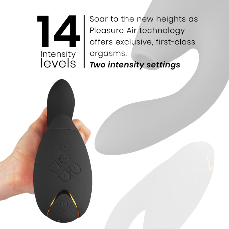 Womanizer DUO 2 Stimolatore Premium Nero con Doppia Tecnologia - immagine 5