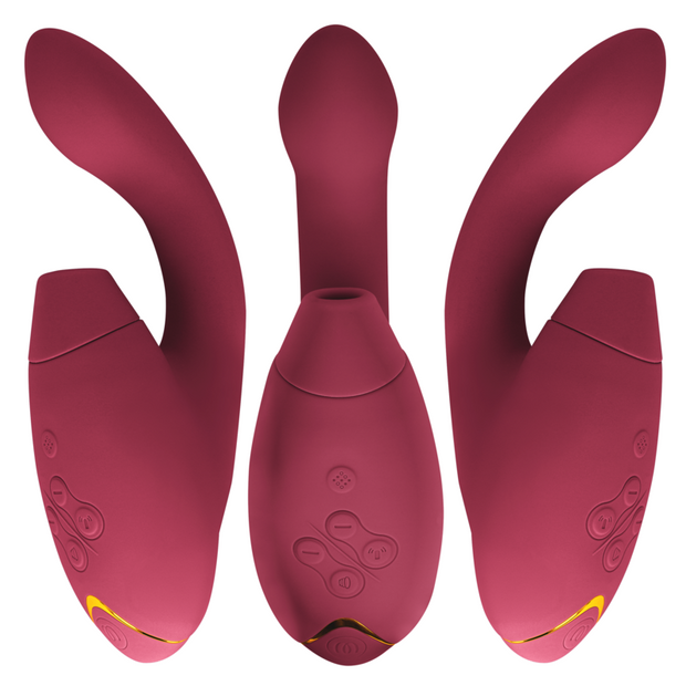 Womanizer Duo 2 Bordeaux Stimolatore Premium con Doppia Tecnologia - immagine 2
