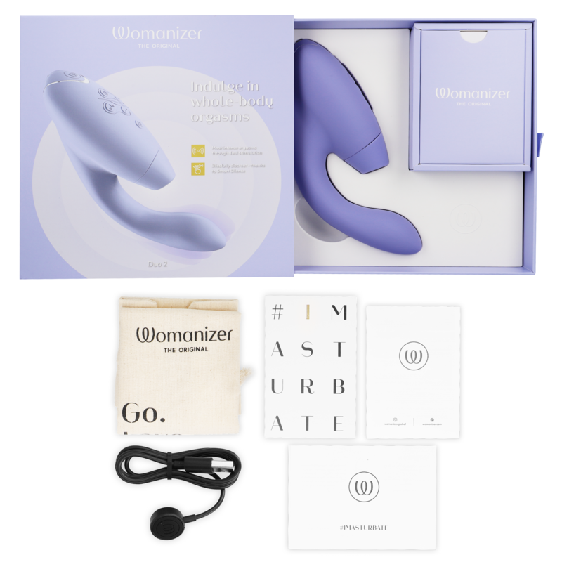 Womanizer DUO 2 Stimolatore Premium con Doppia Tecnologia Lilla - immagine 6
