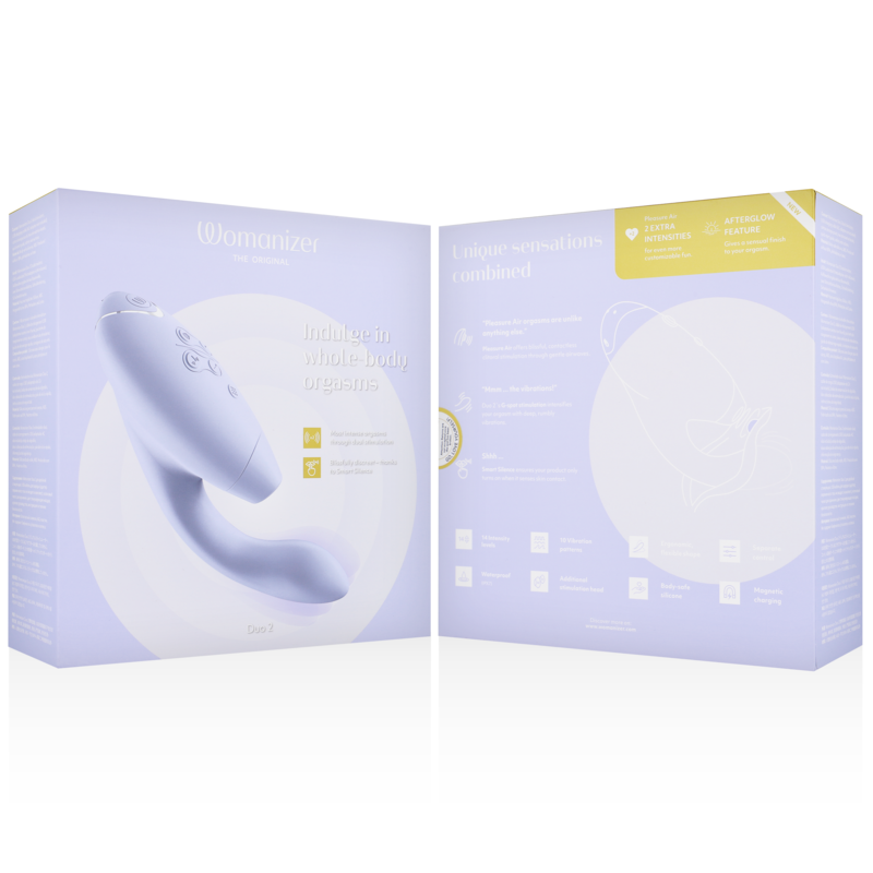 Womanizer DUO 2 Stimolatore Premium con Doppia Tecnologia Lilla - immagine 7
