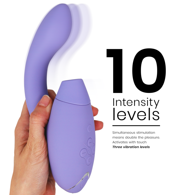 Womanizer DUO 2 Stimolatore Premium con Doppia Tecnologia Lilla - immagine 4