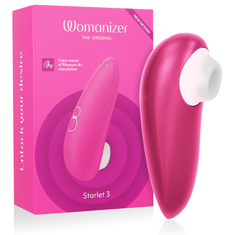 Womanizer Starlet 3 Stimolatore a Onde d'Aria Body-Safe Rosa