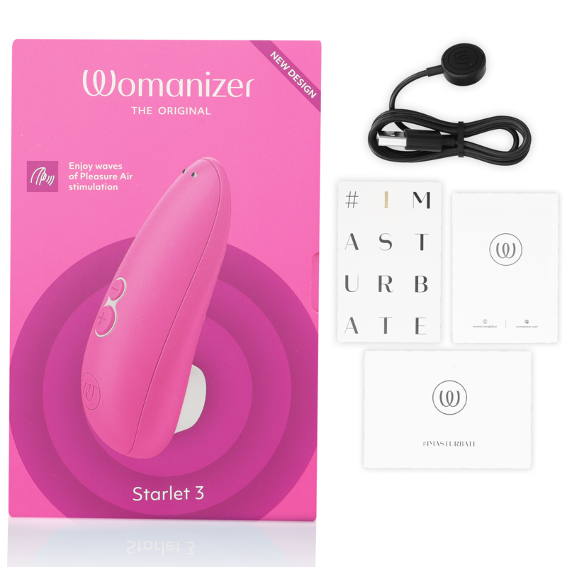 Womanizer Starlet 3 Stimolatore a Onde d'Aria Body-Safe Rosa - immagine 6