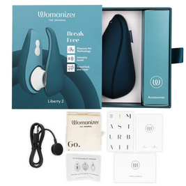 Womanizer Liberty 2 Stimolatore Premium con Aspirazione Blu - immagine 6