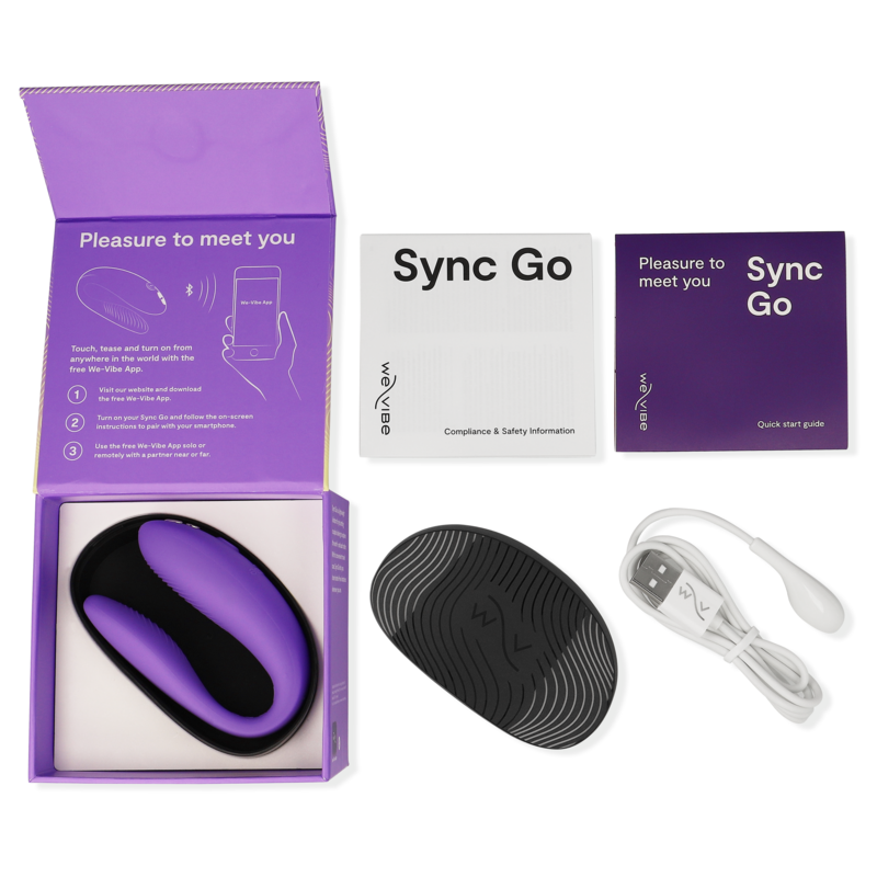 We-Vibe - Sync Go Stimolatore Dual Violeta