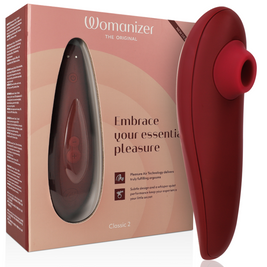 Womanizer Classic 2 Stimolatore Premium Bordeaux Body-Safe