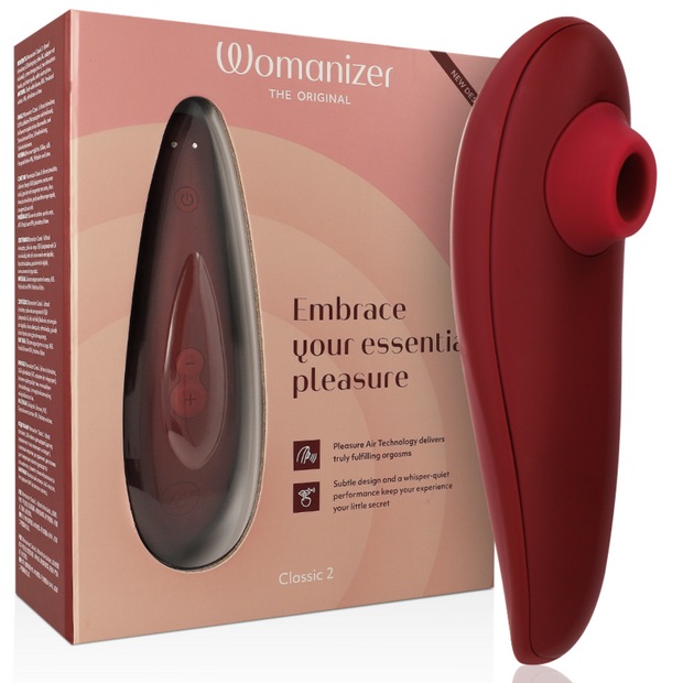 Womanizer Classic 2 Stimolatore Premium Bordeaux Body-Safe
