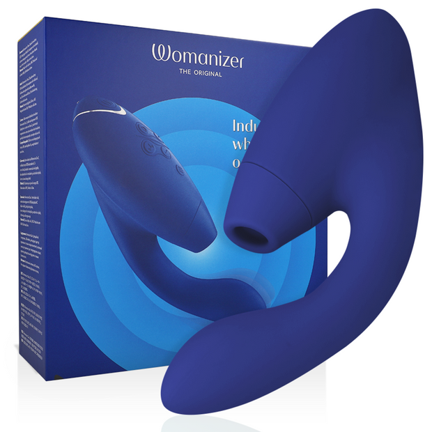 Womanizer Duo 2 Blu Stimolatore Premium con Doppia Tecnologia