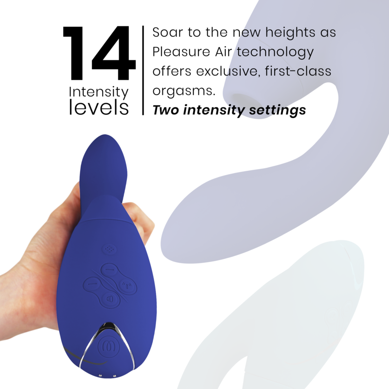 Womanizer Duo 2 Blu Stimolatore Premium con Doppia Tecnologia - immagine 5