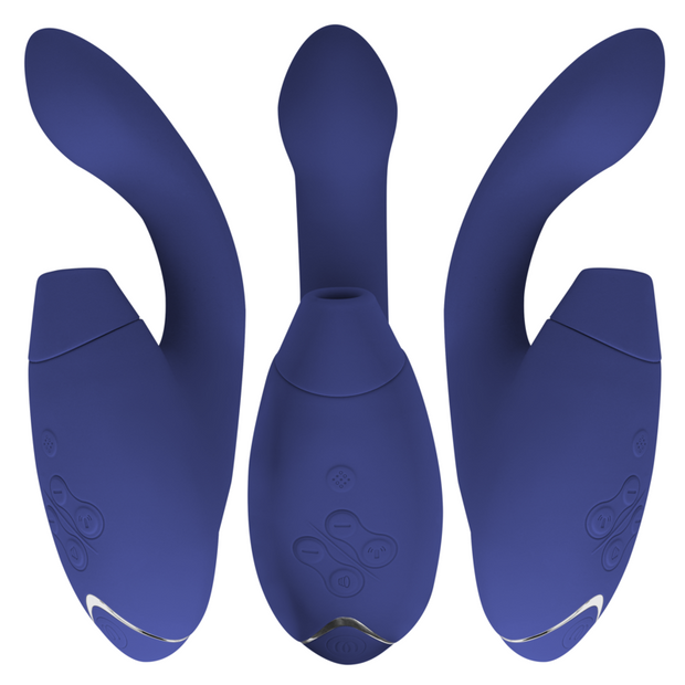 Womanizer Duo 2 Blu Stimolatore Premium con Doppia Tecnologia - immagine 2