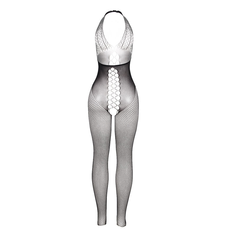 Subblime - 951832 Bodystocking Con Schiena Aperta E Incrocio Nero Taglia Unica