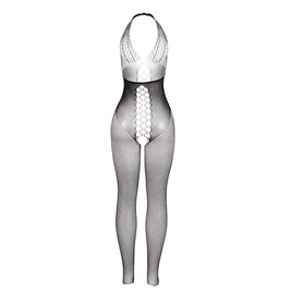 Subblime - 951832 Bodystocking Con Schiena Aperta E Incrocio Nero Taglia Unica