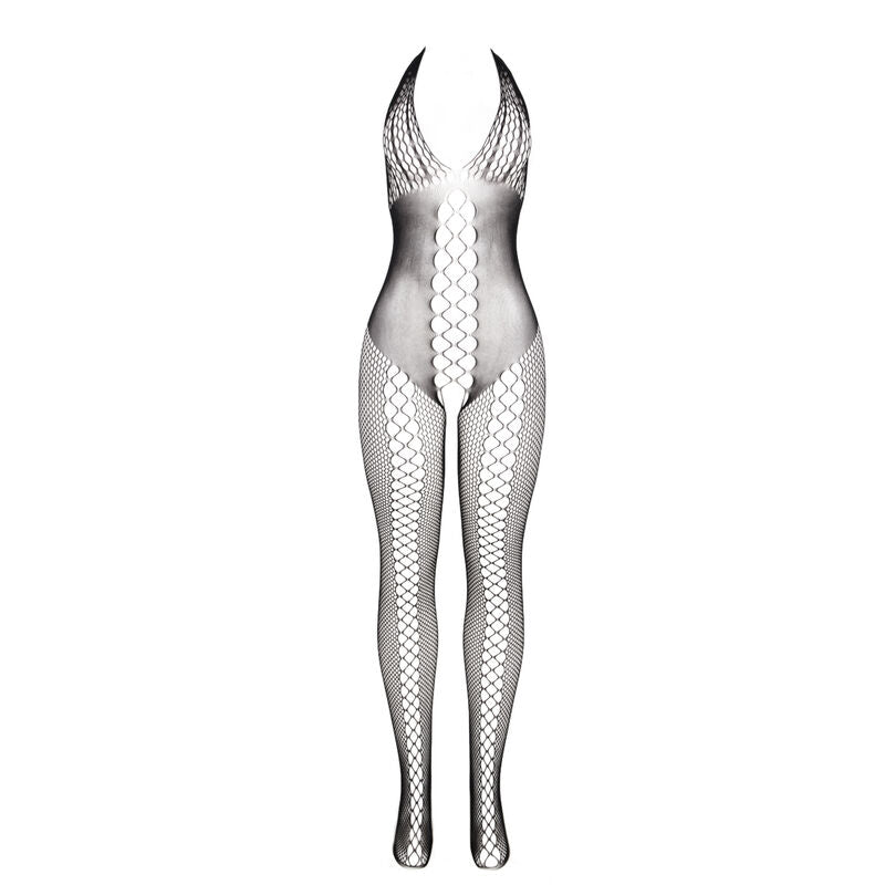 Subblime - 951832 Bodystocking Con Schiena Aperta E Incrocio Nero Taglia Unica
