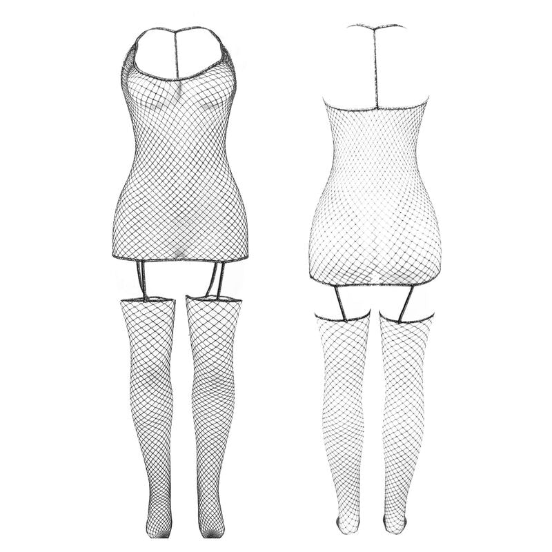 Subblime - 951955 Bodystocking A Rete Lucida Taglia Unica