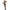 SUBBLIME - 952174 BODYSTOCKING A RETE CON GUANTI E STRASS NERO TAGLIA UNICA