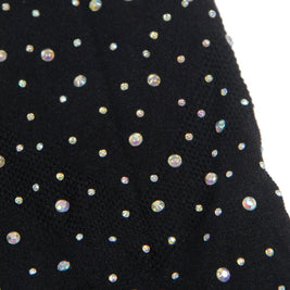 Subblime - 952198 Abito A Rete Con Brillanti Nero Taglia Unica
