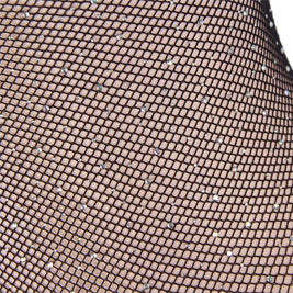 Subblime - 952297 Body In Rete Lucida Con Spalle Scoperte Manica Lunga Nero Taglia Unica