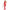 Subblime - 952372 Bodystocking A Rete E Pizzo Senza Cavallo Con Collo Alto Rosso Taglia Unica