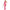 Subblime - 952389 Bodystocking A Rete E Pizzo Senza Cavallo Con Collo Alto Rosa Taglia Unica