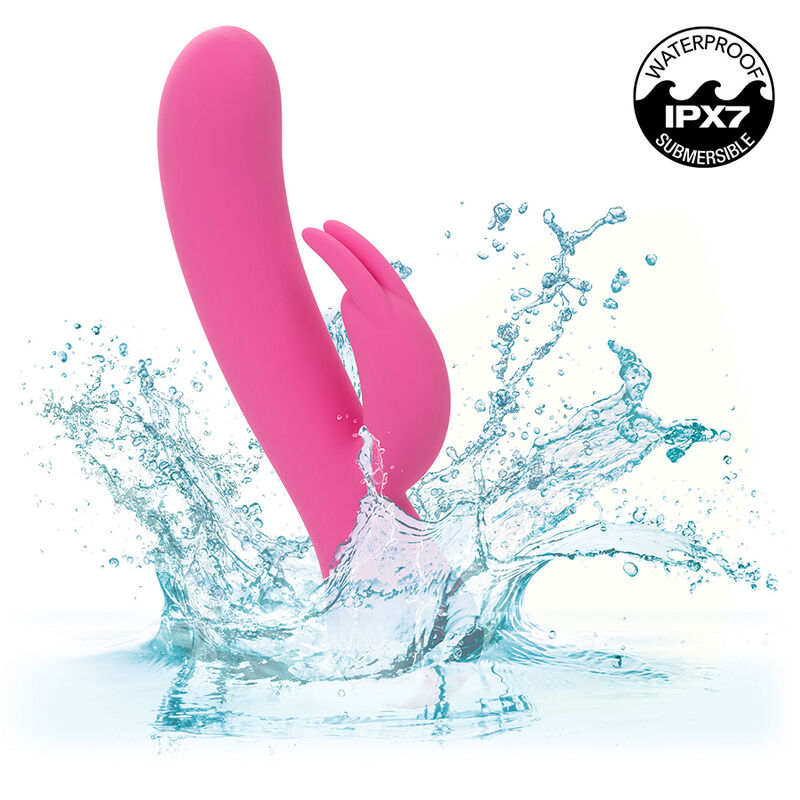 Calexotics First Time Vibratore Rabbit Ricaricabile Rosa Premium - immagine 9