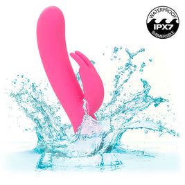 Calexotics First Time Vibratore Rabbit Ricaricabile Rosa Premium - immagine 9