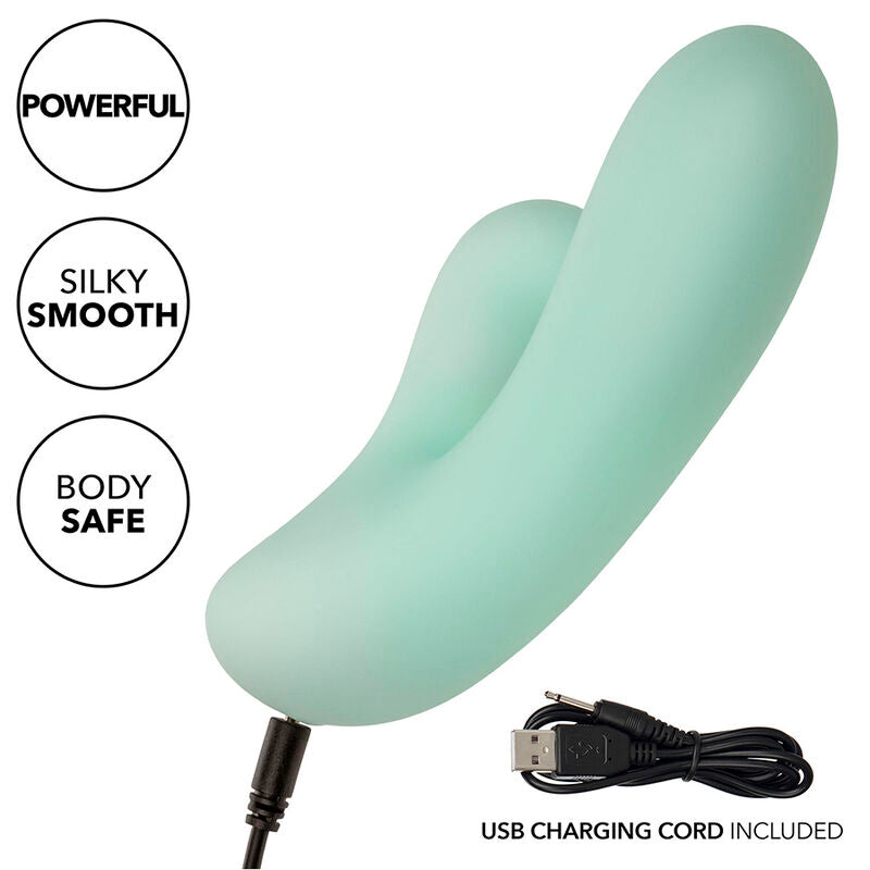 Calexotics Pacifica Fiji Vibratore Punto G 10 Vibrazioni Aqua - immagine 9