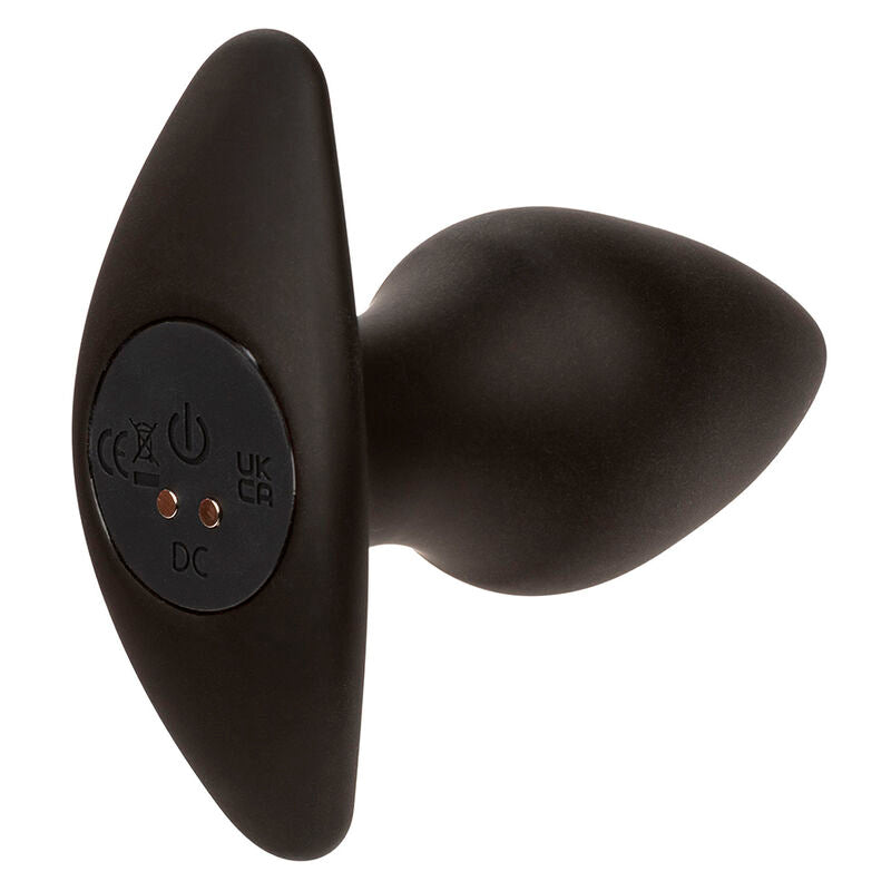 Calexotics - Rock Bottom Perfect Plug Anale 10 Vibrazioni Silicone Nero