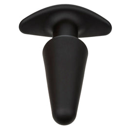 Calexotics - Rock Bottom Tappetino Anale Conico 10 Vibrazioni In Silicone Nero